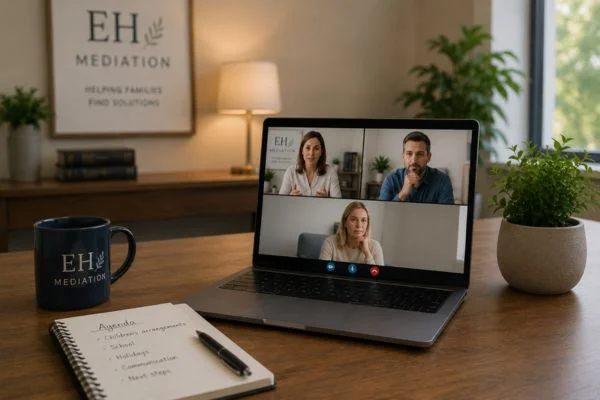 child access mediation Calne online meeting.