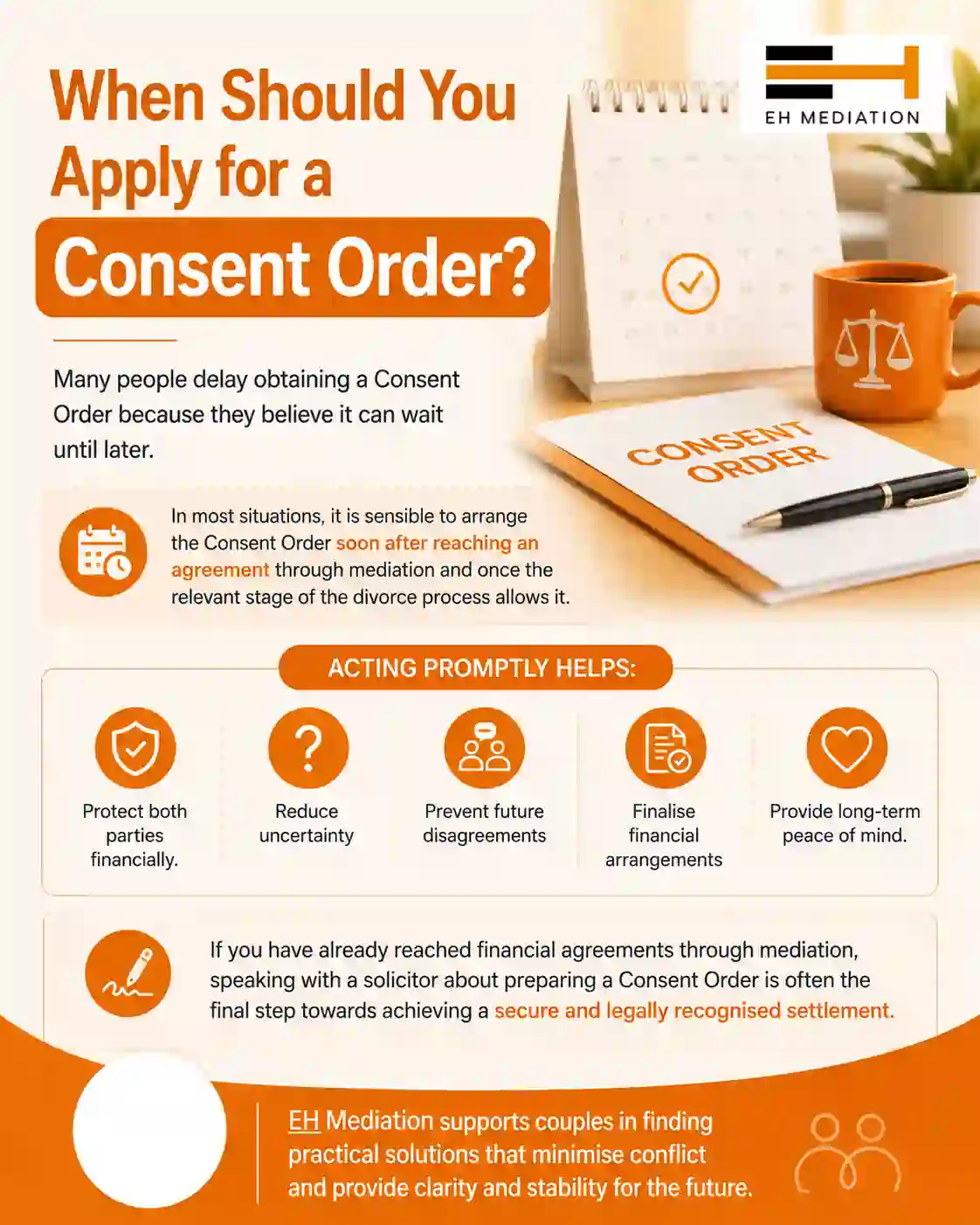 When Should You Apply for a Consent Order Calne?